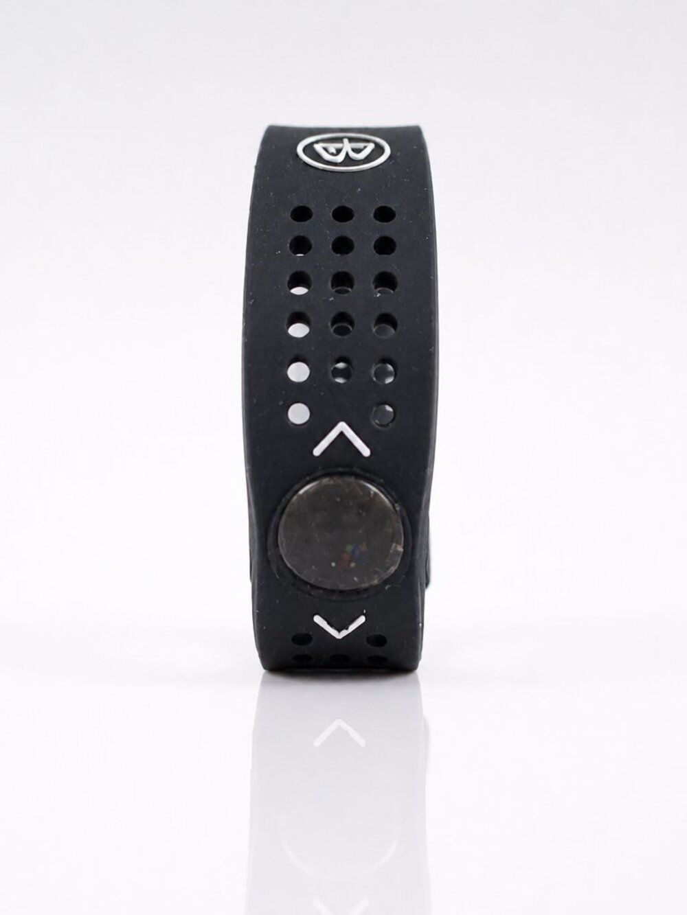 PB Style Silicone Athletic Wristband with 2 Ion Holograms